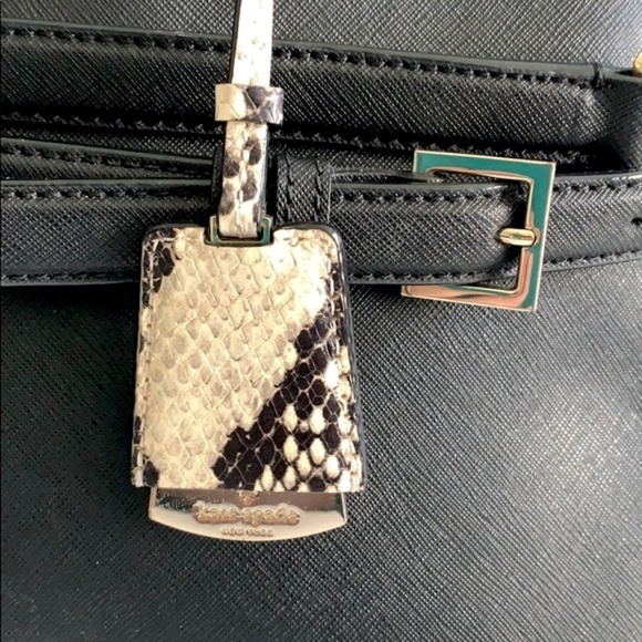 Kate Spade Cameron St Margot Snakeskin NEW - Picture 3 of 8